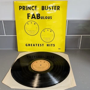 PRINCE BUSTER'S FABULOUS GREATEST HITS 1980 UK REISSUE VINYL LP MS. 1 EX/EX - Imagen 1 de 11