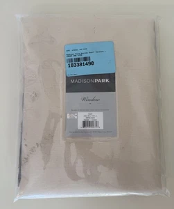 Madison Park Bufanda Cortina Crema 42 pulgadas W x 144 pulgadas L - Imagen 1 de 4