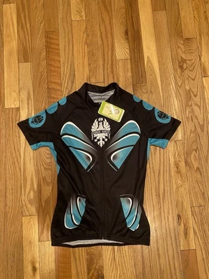 Camiseta deportiva de ciclismo Edoardo Bianchi rara para mujer grande nueva con etiquetas sin existencias Foto 1 de 4