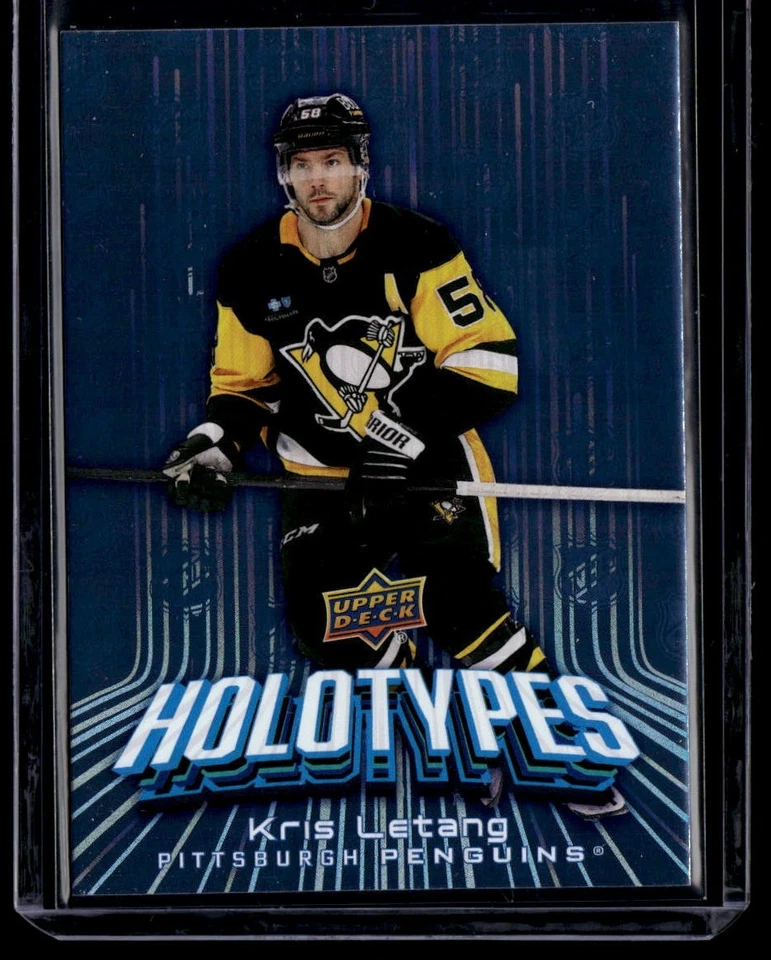 2025-26 Upper Deck Series 1 - HOLOTYPES - Kris Letang,Pittsburgh Penguins NM,SSP - Image 1 of 2