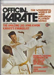 Official Karate Magazine; April, 1974 ;Jae-Hwa Kwon; Martial Arts; FN+ - Picture 1 of 1