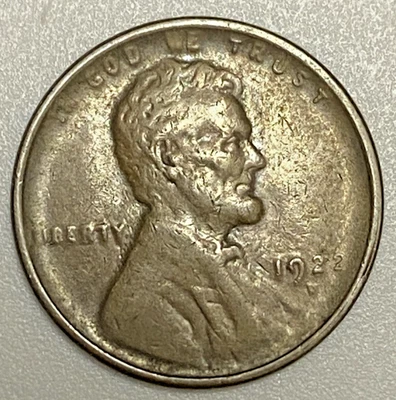 1922-D Lincoln Wheat Cent: Key Date - Image 1 of 2