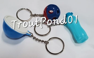 Juego de 3 Llaveros Tupperware Thatsa Bowl Forma-O Bola ECO Botella Azul Aqua Nuevo B Foto 1 de 4