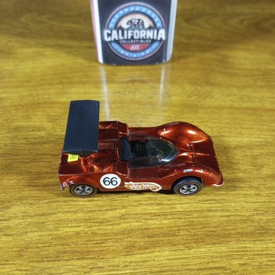 Vintage Hot Wheels Grand Prix Redline Chaparral 2G Spectraflame Red USA 1969 - Image 1 of 4