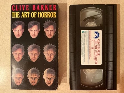 Clive Barker: The Art Of Horror (VHS, 1993) - Image 1 of 3
