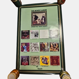 Jethro Tull Heavy Horses 23x35 Promo Poster VTG 1978 Albums Chrysalis Records - Picture 1 of 6