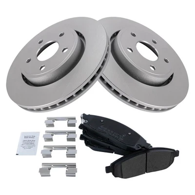 Front Metallic Brake Pad & Coated Rotor Kit for Grand Cherokee Commander - Изображение 1 из 4