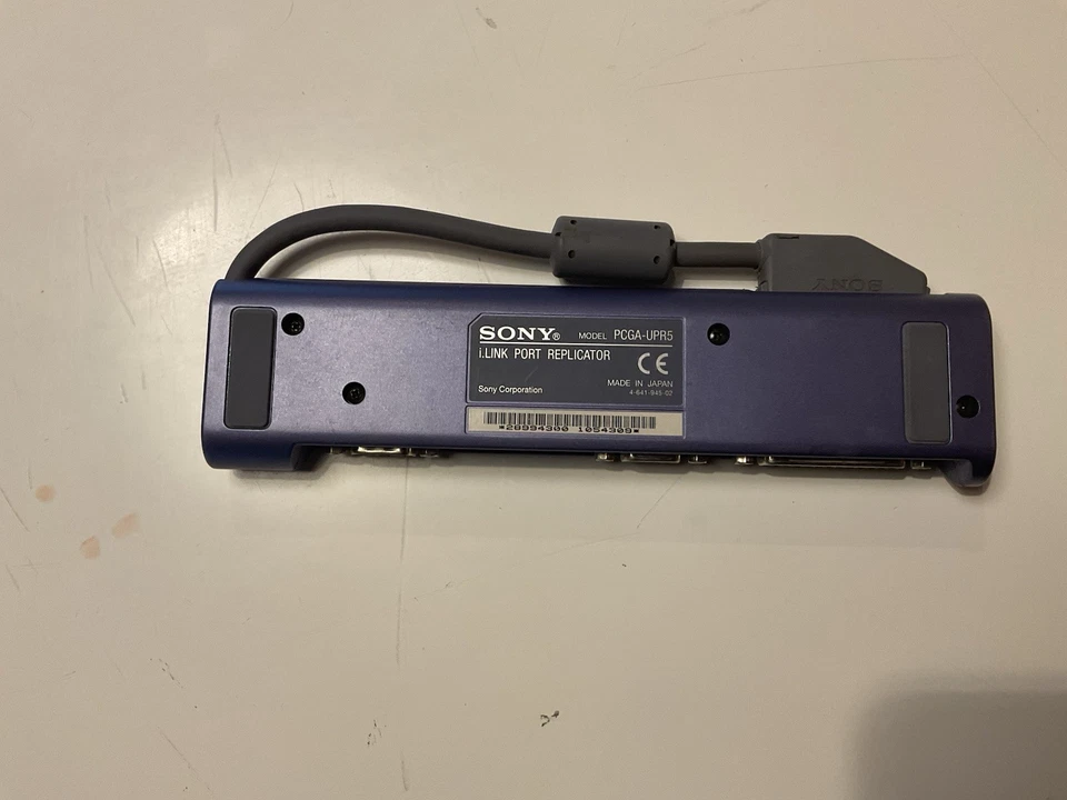 Rarität Sony Vaio I.link Port Replicator PCGA-UPR5 Und Diskettenlaufwerk - Bild 1 von 3