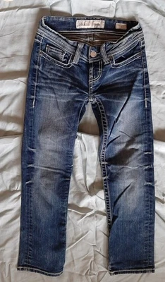 BKE Denim Stella Jeans Sz 24 Youth Plain Pocket - Image 1 of 4