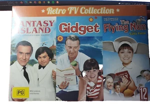 Retro TV Collection (Reg. 4) 🎬 (Fantasy Island,Gidget,Flying Nun) DVD SEALED - Picture 1 of 2