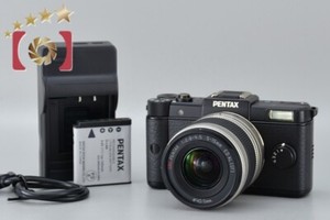 "Count 1,522" Very Good!! PENTAX Q Black 12.4 MP Digital Camera 5-15mm Lens Kit