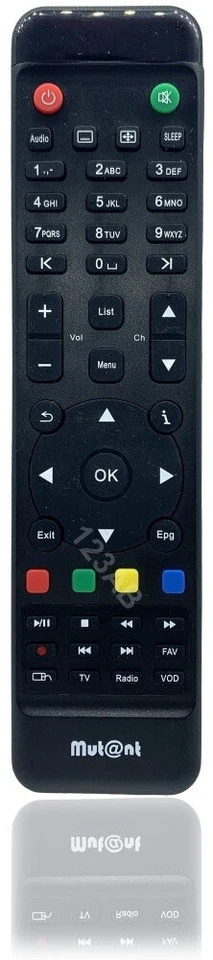 BELIFE Telecomando originale Mutant per HD51, 11, 1200, 530, 500, Mut@nt HD 60