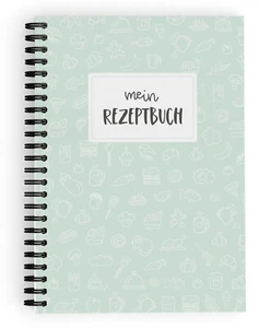 Rezeptbuch zum selberschreiben A5 mit Schutzcover Kochbuch Backbuch Rezeptordner - Bild 1 von 6