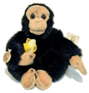 RARE Ganz Lil Marvin Monkey Plush Ape holding Banana Heritage Collection TAGS 7" - Picture 1 of 11