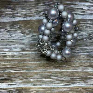 One Wink silberne Perlenarmbänder 3er-Set neu mit Etikett - Bild 1 von 2