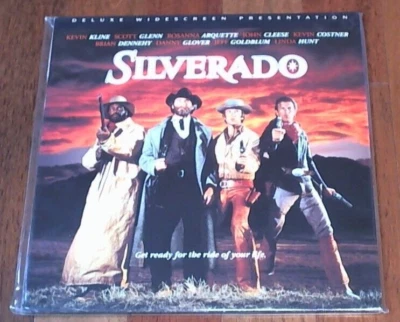 SILVERADO 1985 Deluxe Widescreen KEVIN COSTNER kline ROSANNA ARQUETTE Laserdisc - Image 1 of 3