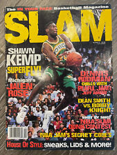 SLAM Magazine RARE Issue 2 Shawn Kemp  1994 NBA vintage jordan Nike Ads