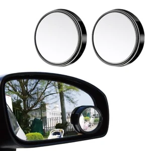 50mm Round Blind Spot Mirrors for Cars Pack of 2 Stick on Adjustable - Picture 1 of 7