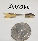 Smalll Vintage Signed AVON Arrow Stickpin Goldtone 1 3/4"