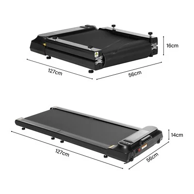 Compact 2HP Folding Treadmill Walking Pad – Foldable Under Desk Running Machine - Image 1 of 4