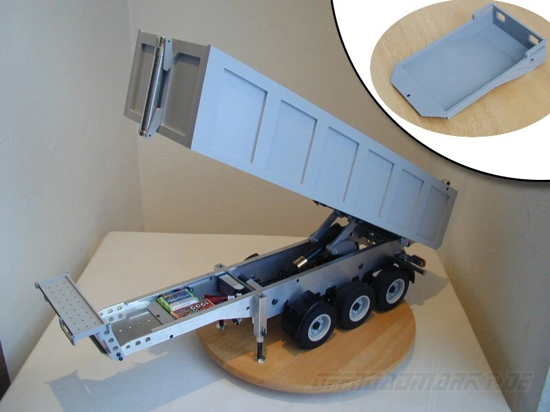 E-Box für Carson 1:14 3-achs Hinterkipper Sattelauflieger Truck Modellbau - Bild 1 von 4