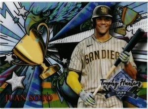 2022 TOPPS STADIUM CLUB CHROME -TROPHY HUNTERS # RL-2 = JUAN SOTO - PADRES - Picture 1 of 2