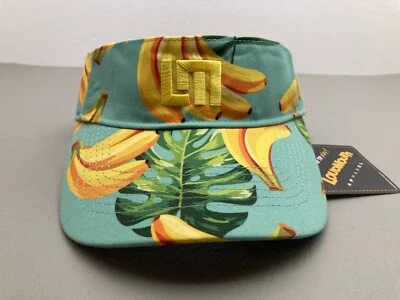 Nuevo Loudmouth Golf Visera Headsweat Rendimiento Prendas para la cabeza Estampado de plátano Ajustable Foto 1 de 4