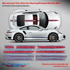 Kratzter DÜNNER Martini Racing Streifen Kit für Porsche Carrera / Cayman / Boxster