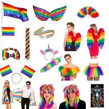 Wicked Costumes Pride & Progress Rainbow Festival Fancy Dress & Decorations