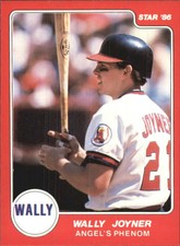 1986 Star Joyner Red #NNO Wally Joyner Angels  C18002 