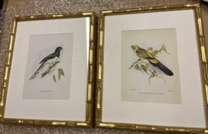 Gold leaf gilt faux bamboo wood picture frame made to order all sizes - Picture 1 of 5