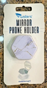 Support Téléphone Twister Universel Poignée Support avec Miroir Mobil-Essentials Marbre - Photo 1 sur 2