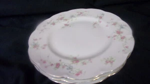 [LOT OF 3] Theodore Haviland  New York "ROSANNE" Gold Trim  9.75" Dinner Plates - Picture 1 of 9
