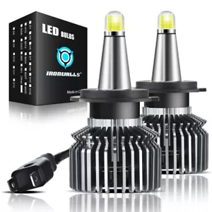 8-Sides H7 LED Headlight Kit High Low Beam Bulbs 2800000LM White Super Bright - Picture 1 of 12