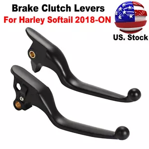 Brake Clutch Levers For Harley 2018-Later Softail Street Fat Boy 114 Low Rider S - Bild 1 von 10