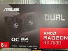 New ListingAsus Amd Dual Radeon Rx 7600 Oc Edition 8Gb Gddr6 / Dual-Rx7600-O8G-V2
