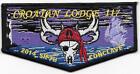 S107 Croatan Lodge 117 2014 Conclave Trader Flap Boy Scouts of America BSA