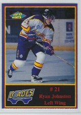 Ryan Johnston 1997-98 Saskatoon Blades (WHL)