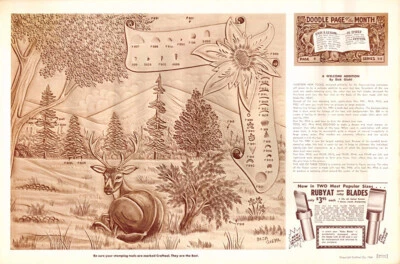 Leather Craft Doodle Pattern       A  WELCOME EDITION - Image 1 of 2