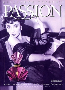 Perfume Passion Liz Elizabeth Taylor 1992 1 página anuncio de revista - Imagen 1 de 1