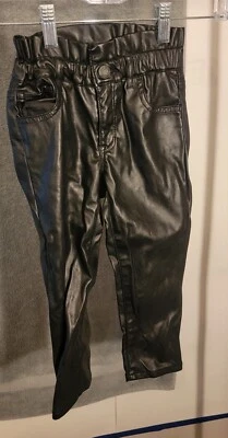 Baby Gap-Girl Pantalón Plisado Elástico Negro Talla 4 años Foto 1 de 4