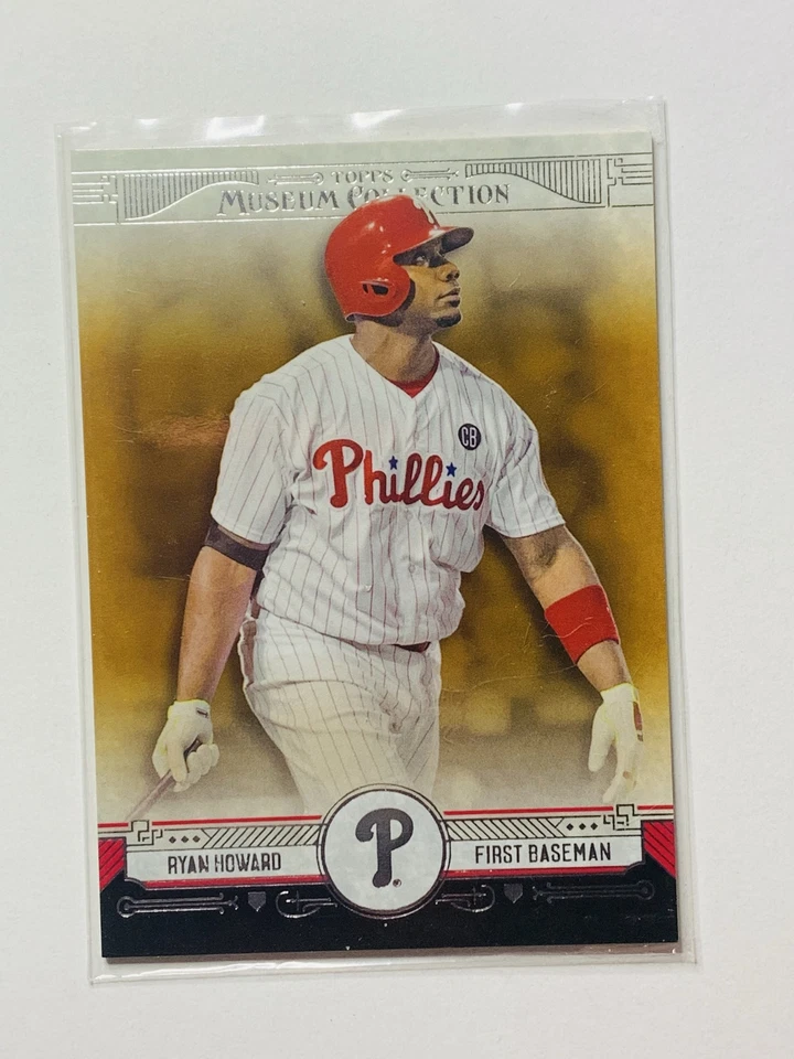 2015 Topps Museum Collection 39 Ryan Howard Philadelphia Phillies Copper - Image 1 of 2