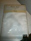 New Park Ave Tablecloth Linen 60 X 84 White On White Squares 073