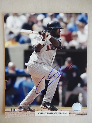 Cristian Guzmán Autographed 8" X 10" Photograph  - Image 1 of 2