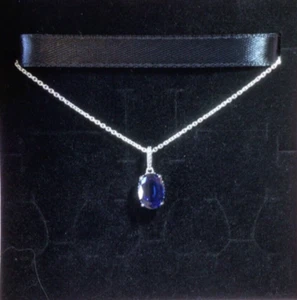 AUTHENTIC PANDORA Sparkling Statement Halo Pendant Necklace 17.7" (390055C01-45) - Picture 1 of 5