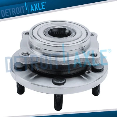 Conjunto de buje y cojinete de rueda delantera para Mitsubishi Eclipse Galant 5 orejetas NO ABS Foto 1 de 4