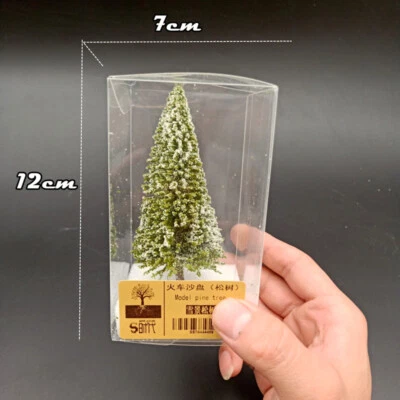 Cedar Model Miniatures HO/OO Scale Winter Landscape Tree Plants Railway Scenery - Image 1 of 4