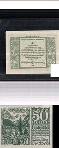 528544,Notgeld Gutschein Hinterstoder Heller 50 - Picture 1 of 1