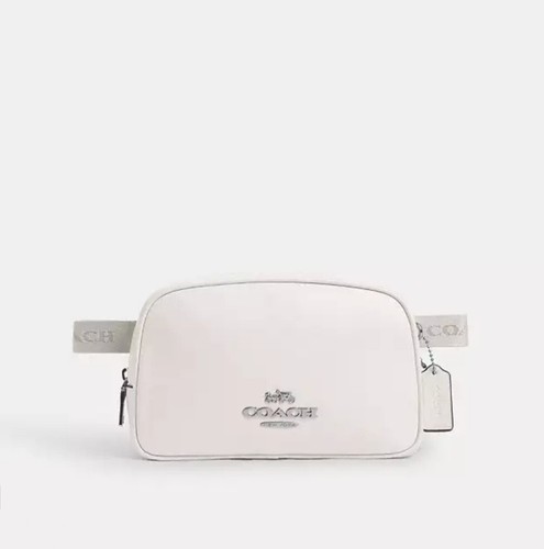 Coach Borsa Pace Argento Bianco Gesso Prezzo al pubblico consigliato $278 Tracolla CR136