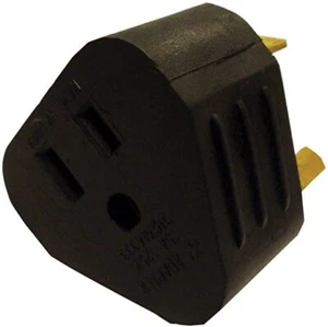 RV Reverse Adapter 15 AMP Female - 30 AMP Male, 125 Volt - Foto 1 di 1